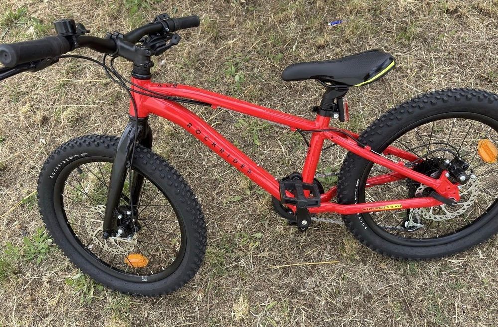 Bicicleta Rockrider BTTde Criança 
EXPL 90OR 20" 6-9 ANOS Vermelho