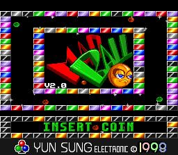 Jogo Mad Ball 1998 tipo arcanoid