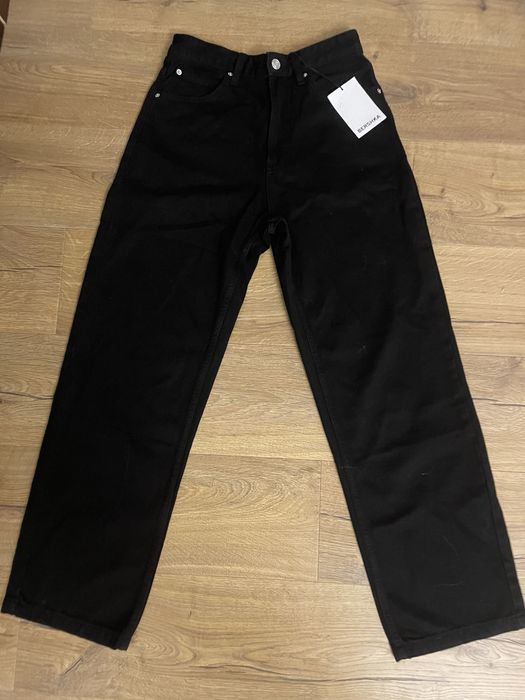 черные джинсы baggy