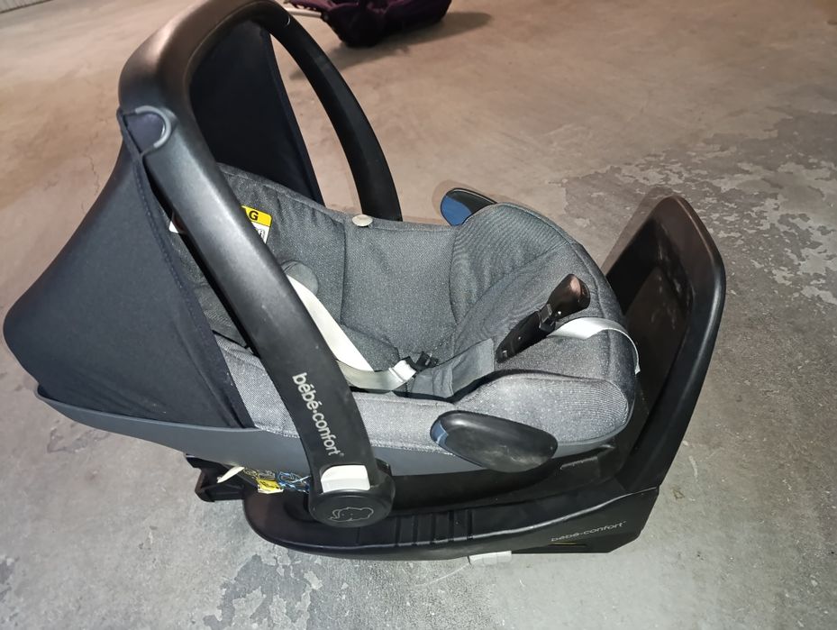 Carrinho + 2 ovos + isofix bebe confort