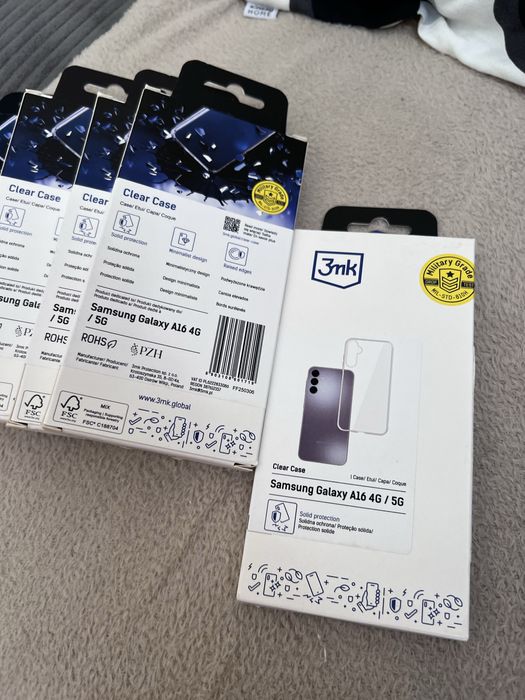 Etui 3mk do Samsung Galaxy A16 4/5G super clear transparent nie pogrubia telefonu! Nowe nowe