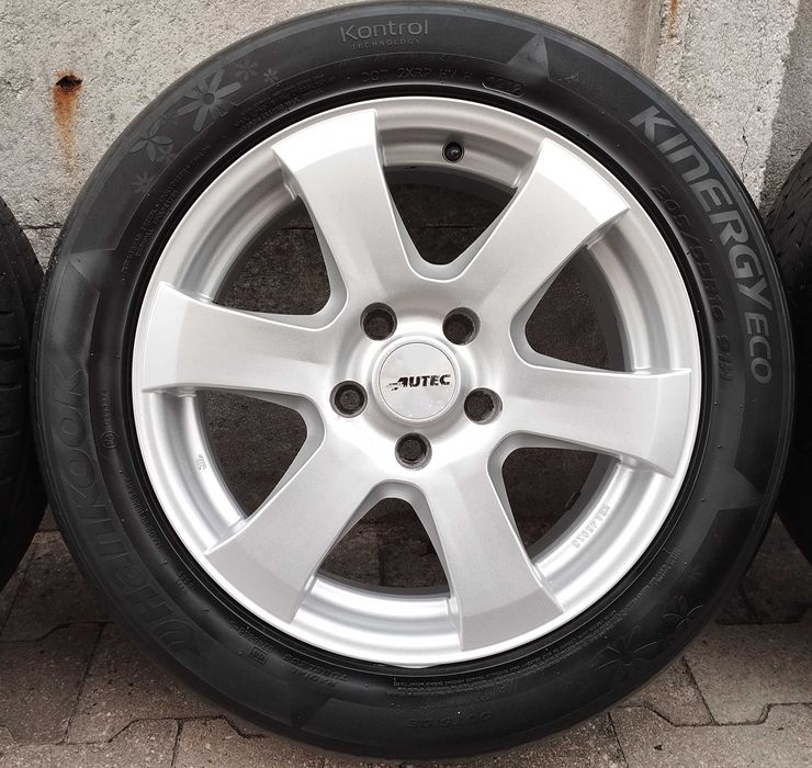Oryginalne felgi aluminiowe AUTEC 16 cali 5x114,3 super + opony gratis