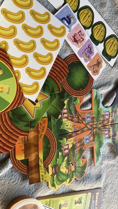 Gra planszowa Spin Master "Po prostu małpa" monkey see monkey poo