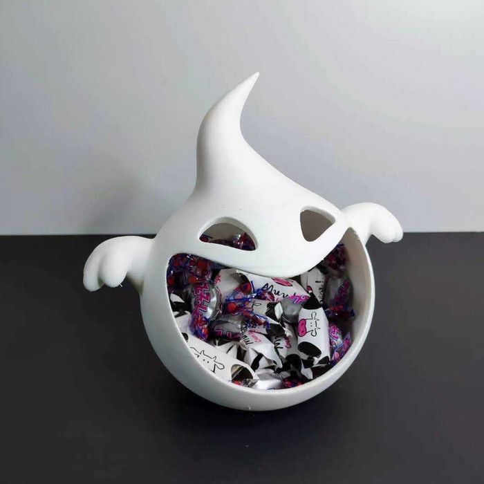 Porta‑doces “Candy Ghost” (fantasma)  Halloween