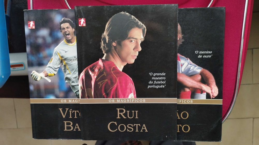 Coleção livros jogadores "Os magníficos"