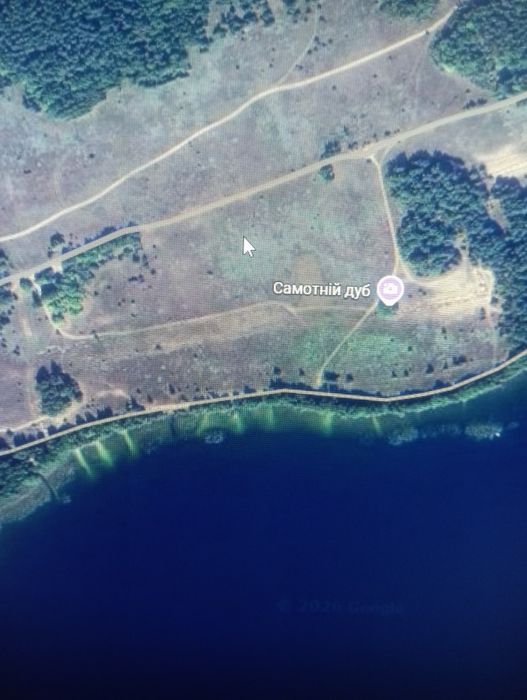 Земельна ділянка біля озера Пісочне