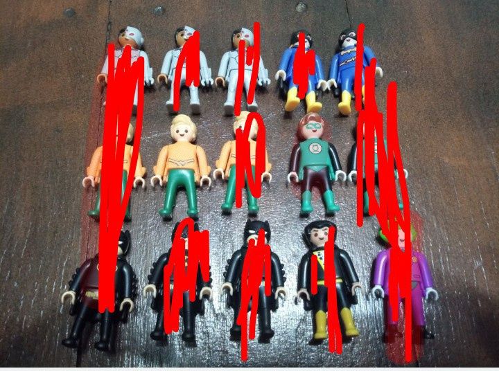 Іграшки kinder DC playmobil