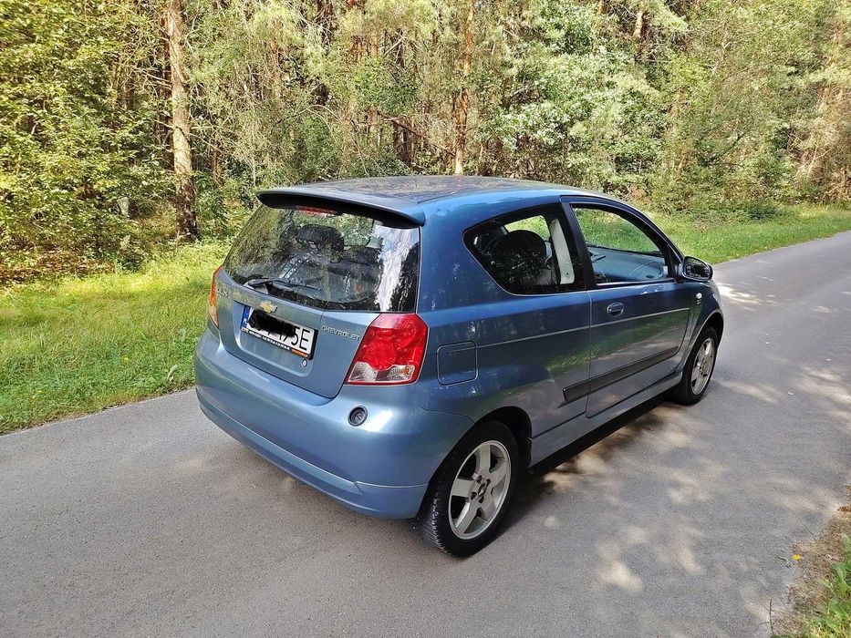 CHEVROLET KALOS AVEO 2007r 1.4 16V Przebieg 110tys z Gazem Klima AUTOMAT !