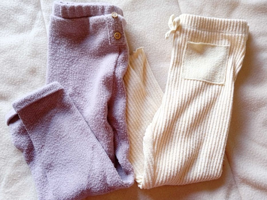 Conjunto de 2 Calças Zara Menina (2/3 anos) - Conforto e Estilo!