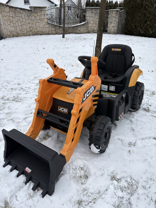 Koparka traktorek na akumulator autko elektryczny pojazd