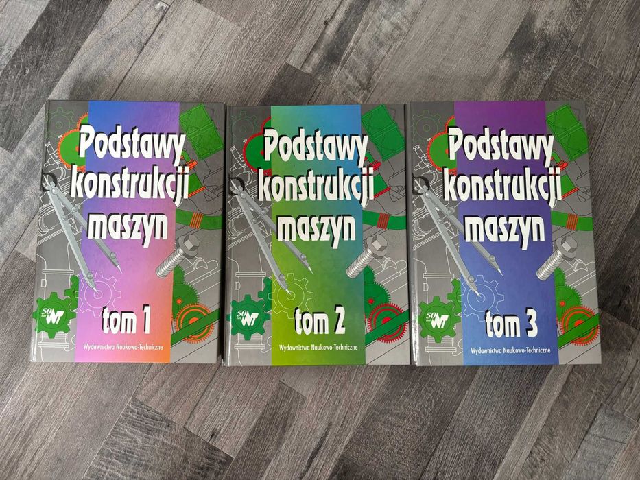 Podstawy konstrukcji maszyn tom 1–3 – Dietrich – komplet WNT