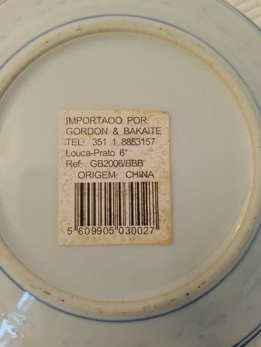 Conjunto de Louça Chinesa