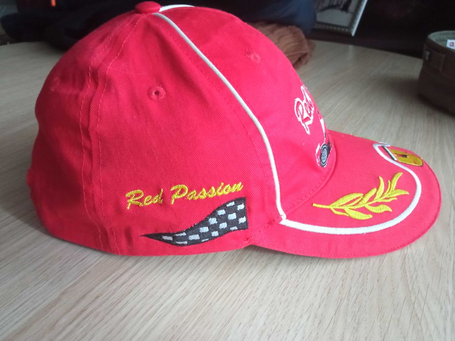 Кепка гоночная"Red Passion"(коттон,58р)