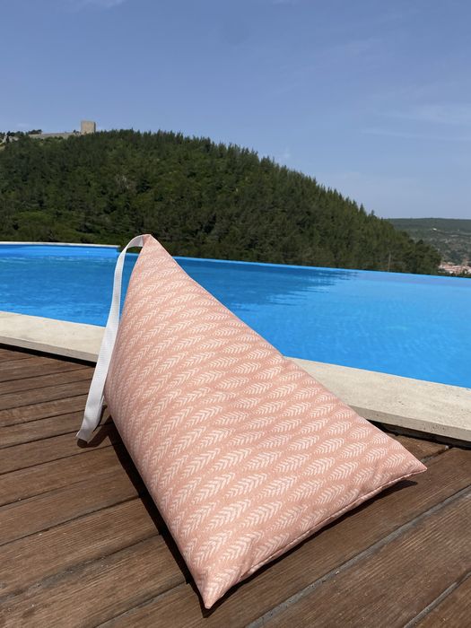 Almofada / Puff de Praia, Piscina, Campo, Casa… - ENTREGA IMEDIATA
