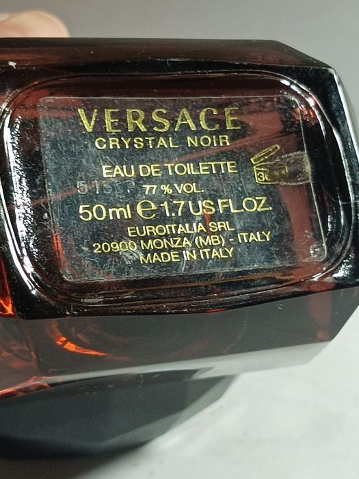 Versace crustal noir EDT 50 ml