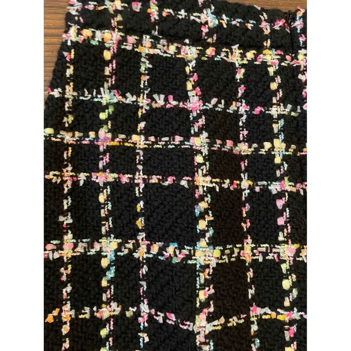 Moschino BOUTIQUE Spódnica wełniana w kratę virgin wool 44