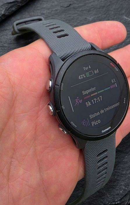 Garmin Forerunner 255 + Bracelete Nylon, Capa, Película e Caixa Original