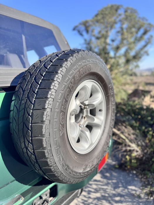 MITSHUBICHI PAJERO 2.5 cabrio 1992 pintura nova