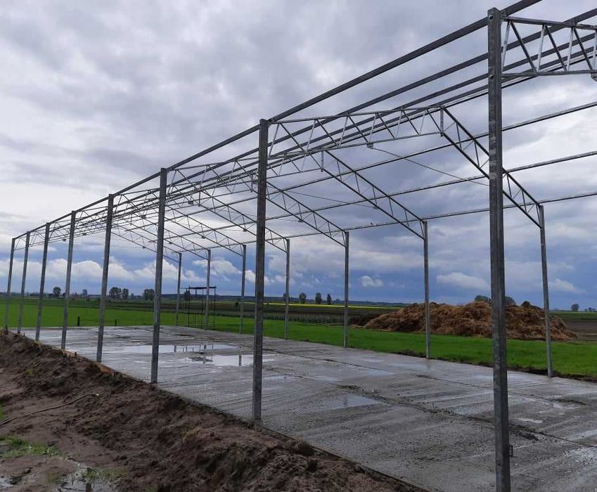 WIATA ROLNA Konstrukcja 8 x 13 Garaż Magazyn Hala rolna warsztat