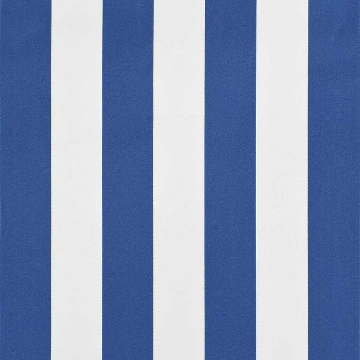 Toldo retrátil 300x150cm azul e branco vidaXL - Novo - Lacrado de fábrica