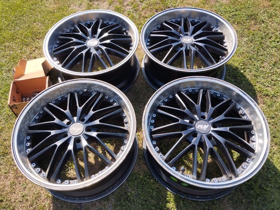 Felgi PLW 18" 5x100 8J ET35 komplet Vw Skoda Seat KBA 47881 plus śruby