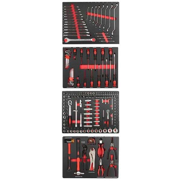 Carro Ferramentas Equipado 172Pcs