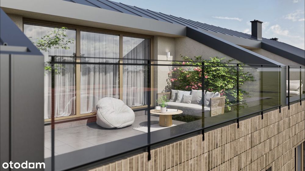 5-pokojowy segment + taras na dachu 16m2 + ogródek. KANALIZACJA!!