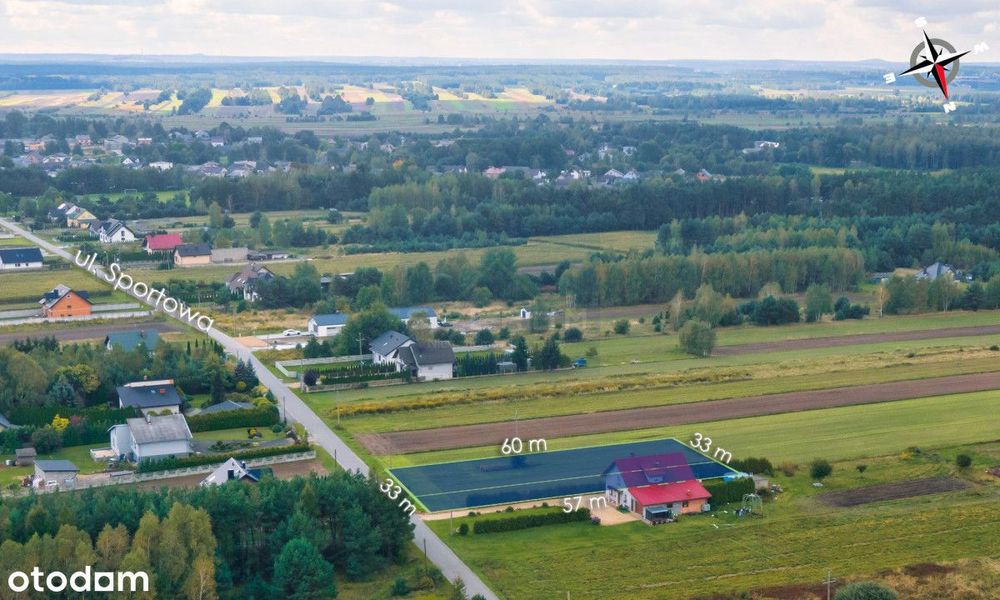 Działka przy lesie oraz w pobliżu zalewu