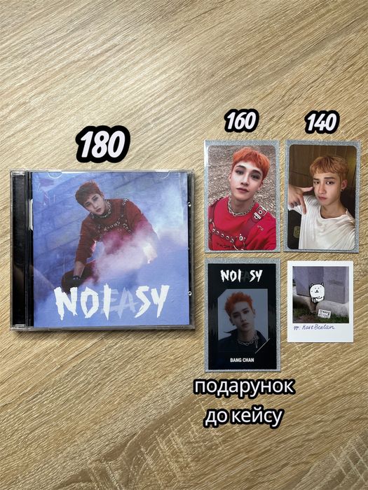 Альбом Stray Kids “No easy” case ver. Bang Chan Бан Чан + картки