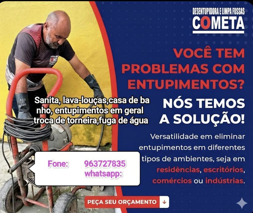 Desentupimentos odvelas