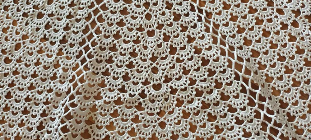 Toalha redonda renda