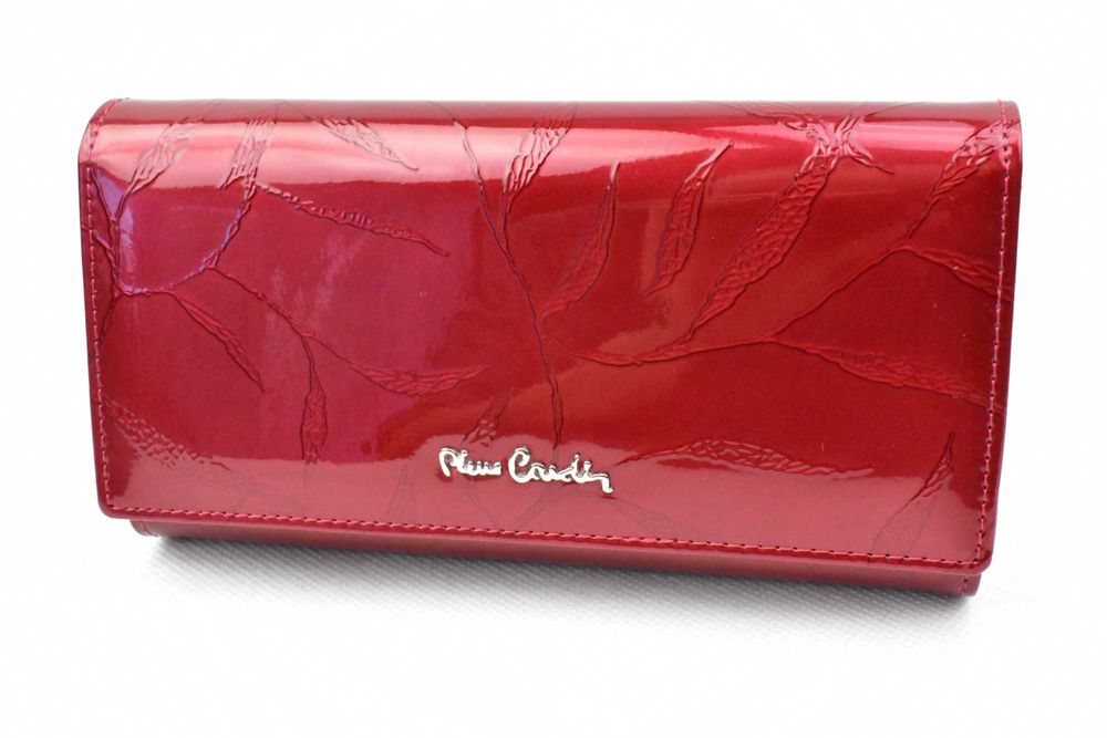 Portfel damski Pierre Cardin Red Leaf kolor czerwony