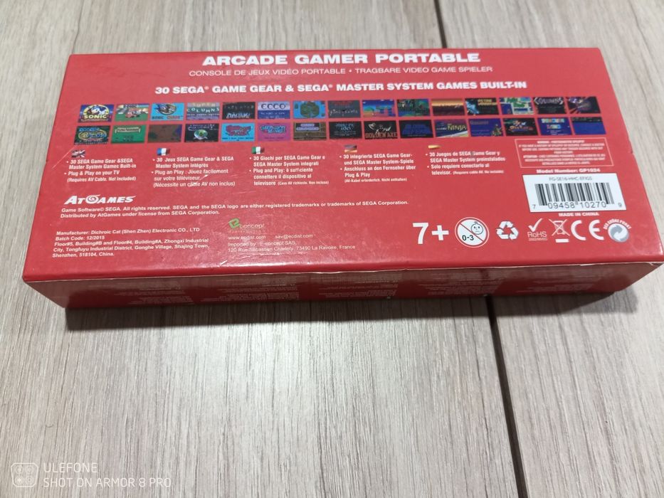 Sega arcade gamer coleção