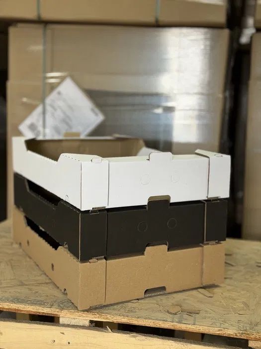 Ягодный ящик картонный