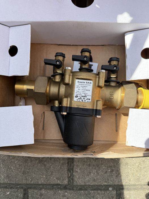 Socla zawór antyskażeniowy dn 25