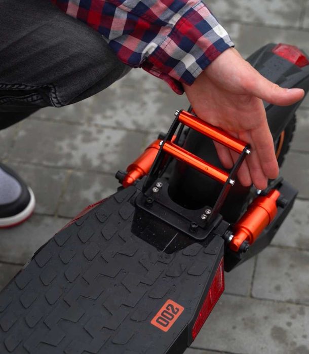 Електросамокати Boost Scooter 002 (2400W,20Ah) Швидкість 65 км/год, Двумоторный Электросамокат