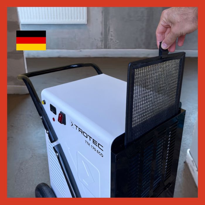 Осушитель воздуха аренда 90м Trotec 170 промышленный влагопоглотитель