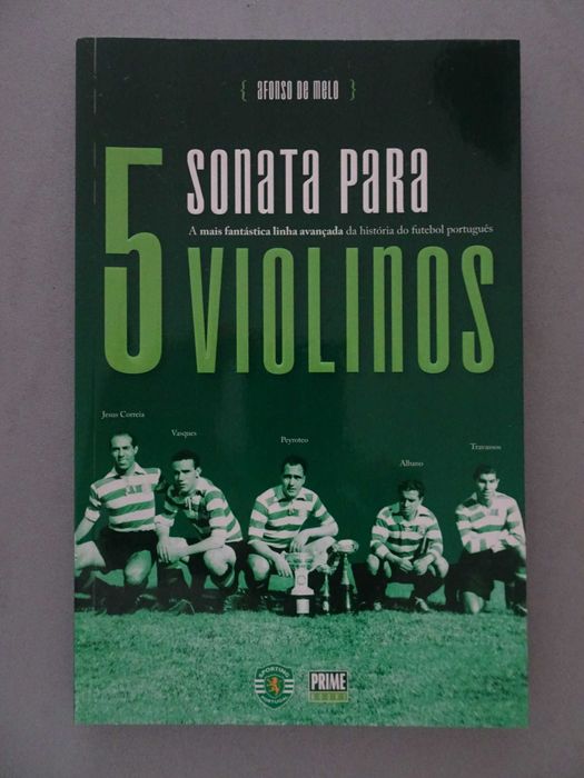 Livro - Sonata para 5 Violinos - Afonso de Melo