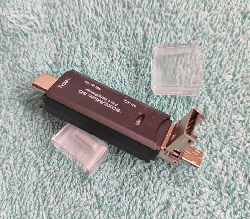 Зчитувач картридер флеш-карт Card reader USB