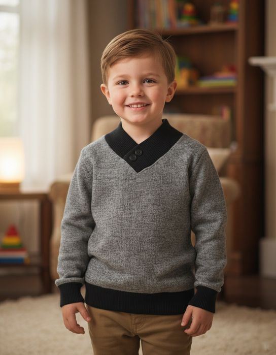 Стильный свитер / джемпер для мальчика (5 лет). Новый! (Турция)
