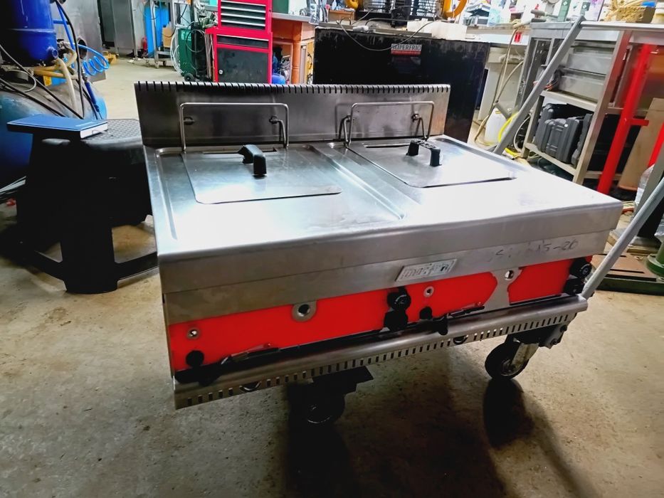 Fritadeira a gás dupla 10 litros