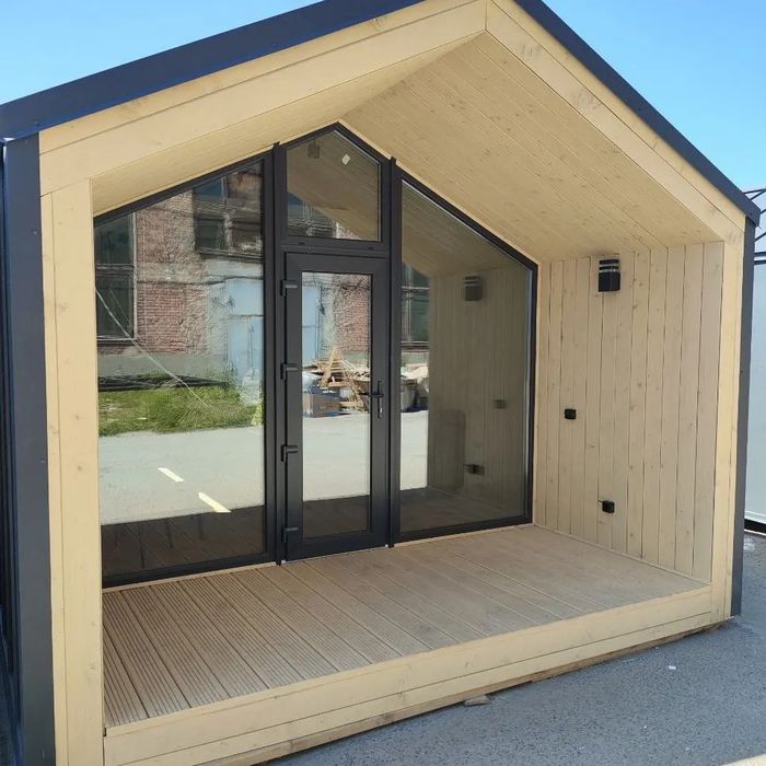 Модульний будинок 35м2 Barnhouse. Під ключ з меблями. Експортний