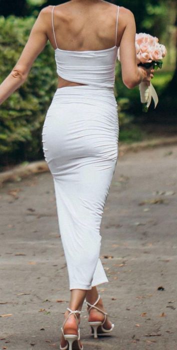 Вечірня сукня ZARA біла