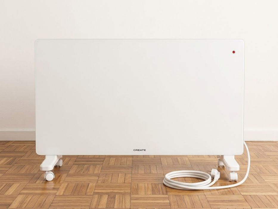 Convector / Aquecedor Elétrico de Vidro CREATE WARM CRYSTAL 2500W (com Wi-Fi)