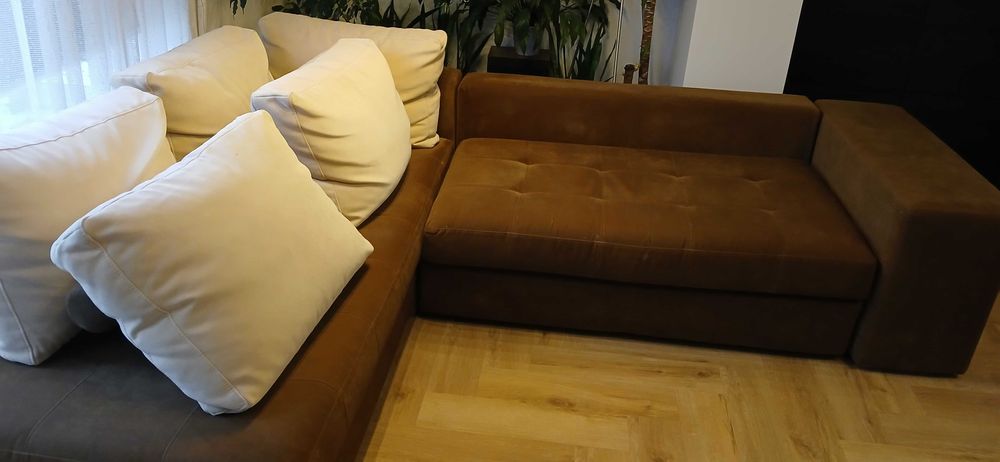 Kanapa narożna, narożnik rozkładany z funkcją spania