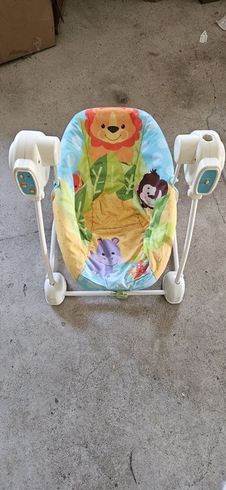 Cadeira baloiço fisher price