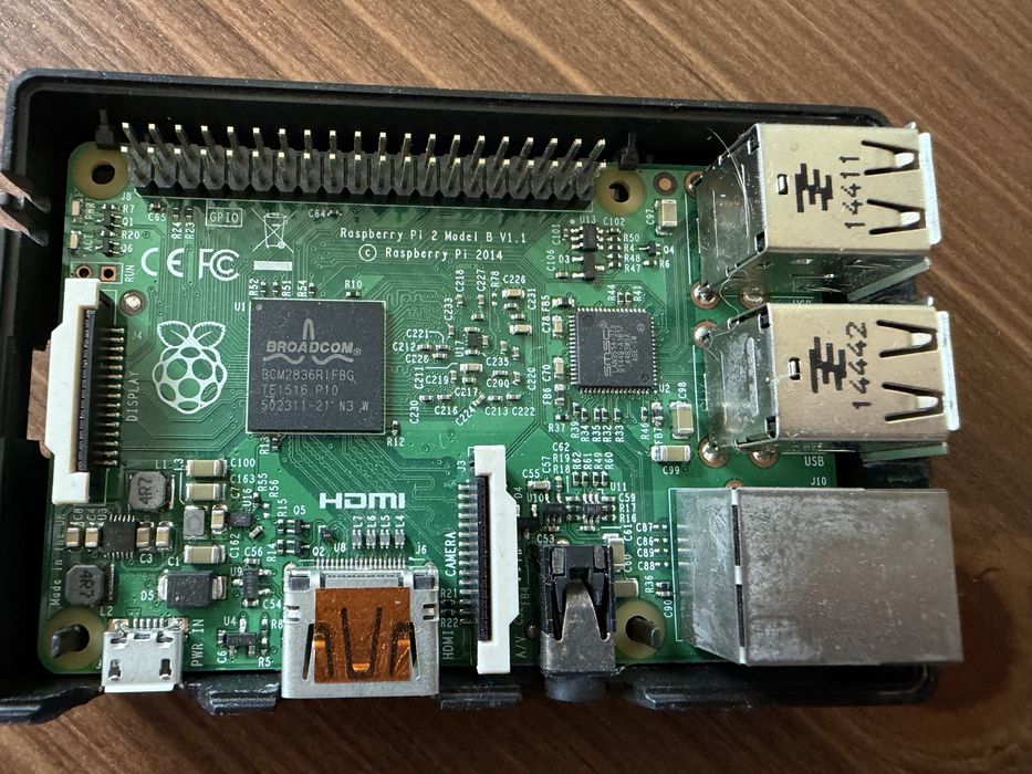 Raspberry Pi 2B 2014 v1.1 Obudowa gratis.