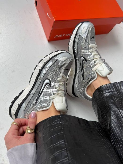 ТОП ‼️ Кросівки Nike P-6000 Silver Metallic