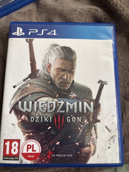 Sprzedam wiedzmin dziki gon na ps4