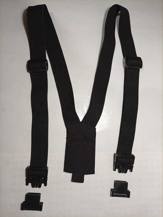 До зимових теплих або лижних штанів еластичні підтяжки